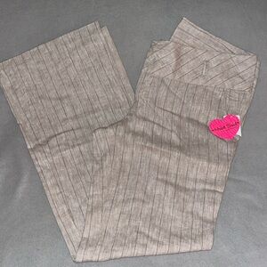 Women’s linen/cotton blend trousers